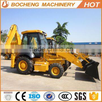 with prices 75hp 8.2ton WZ30-25 H type leg brand tractor side shift backhoe