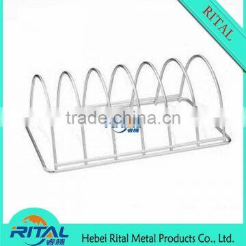 NEW Rib Rack Non Stick Outdoor Grilling Barbecue Grill Ribs Smoker Oven BBQ Tool photo-5