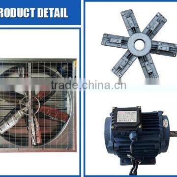 Hanging type cow house positive pressure ventilation fans