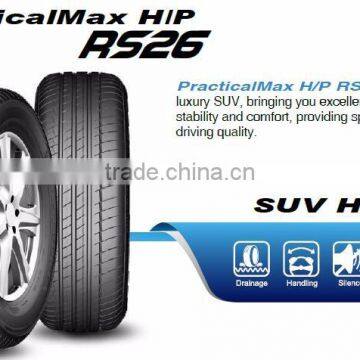 high quality hot sale Car Tires From China 255/55R19 SUV High performance