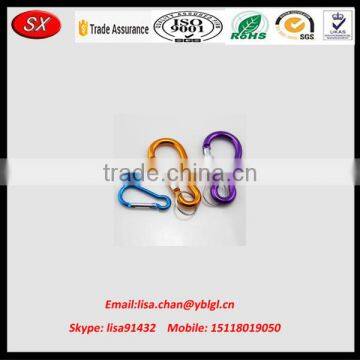 Various Colorful Metal Karabiner Carabiner Heavy Duty Snap Hook photo-2