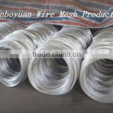 High strain galvanized wire