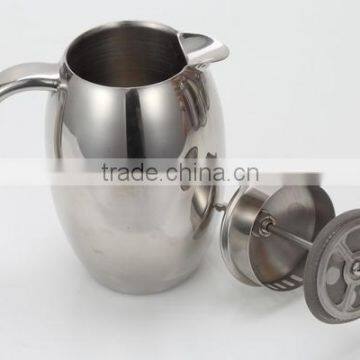 Round Shape Colorful Stainless Steel Unique Coffee Press Maker(MSUB) photo-2