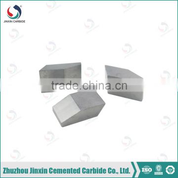 China manufactory yg6 yg8 carbide tips for lathe cutting in various size