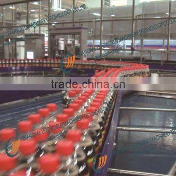 curve belt planar conveyor system for beverage