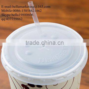 Leak-resistant Wholesale Disposable Cold Drink Lids for Paper Cups photo-2