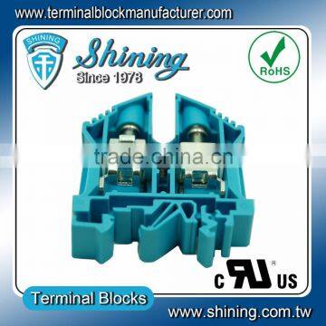 TF-35 Euro Type 600V 110A Screw Clamp 35mm Din Cable Connector photo-5