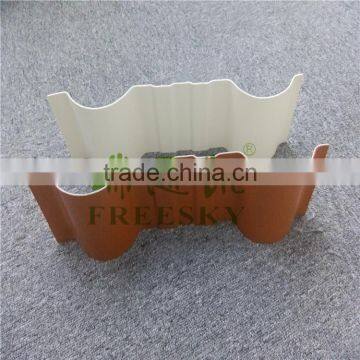 Clear Transparent PVC Corrugated Plastic Roof Tile photo-3