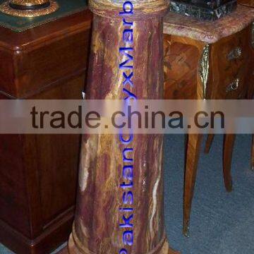 UNIQUE RED ONYX PEDESTALS photo-4