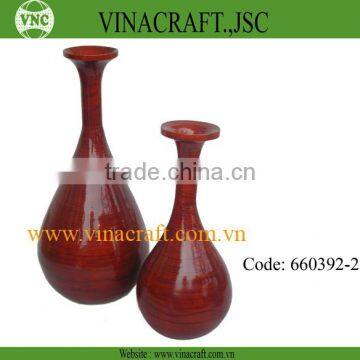 Vietnam bamboo flower vase