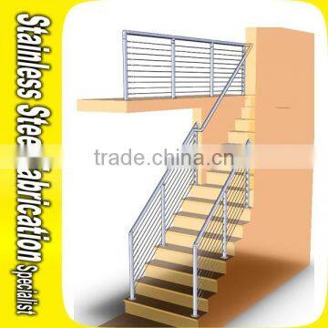 201 304 316 Stainless Steel Stair Industrial Handrail photo-4