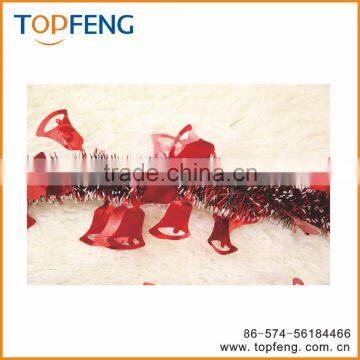 Christmas Wired Tinsel Garland/christmas Tinsel With Bell/ornament Christmas photo-4
