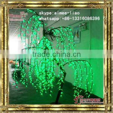 Q123008 China manufacturer making led tree party decoration led lighted willow tree