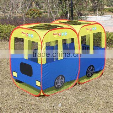 Pop up Train Toys Tent for Kids Indoor Train Engine Play Tent photo-5