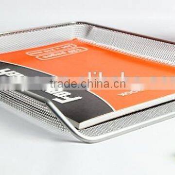 Zhejiang Cheap Fancy Style Metal Mesh Office Document Tray photo-2