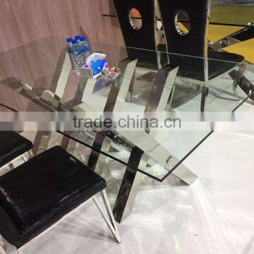 12mm Tempered Glass Dining Table photo-3