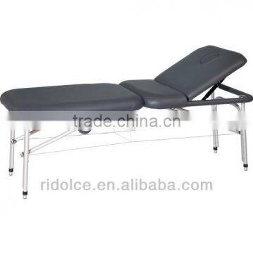 Height adjustable and portable foldable massage bed used beauty salon furniture portable salon furniture F-3382