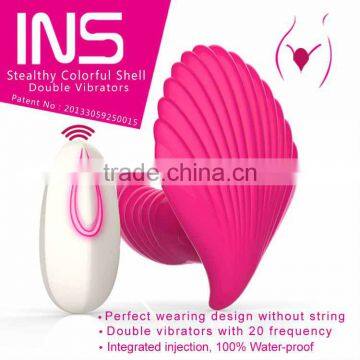Stealthy Colorful Shell Double Vibrators photo-4