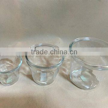 Wholesale Glass Watering Pot Flowerpot for Office Home Garden Decor photo-2