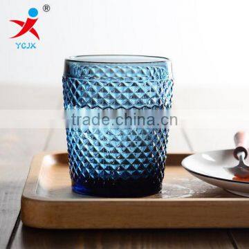 Wholesale unique customized shaped home goods water drinking glass cup