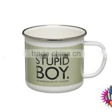 Customized Enamel Mug CAMPING TEA COFFEE MUG CUP photo-3