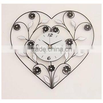 Heart Shape Luxury Wall Clock High Quality(GZH-71) Wholesale