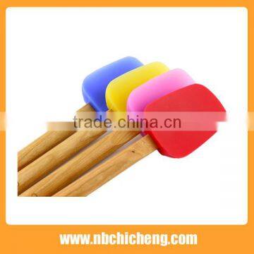 Durable Soft Silicone Utensils Eco-friendly Pastry Spatula Silicone Spatula photo-3