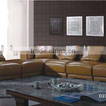 Bisini Luxury Modern Style Hotel Leather Corner Sofa (BG90455)