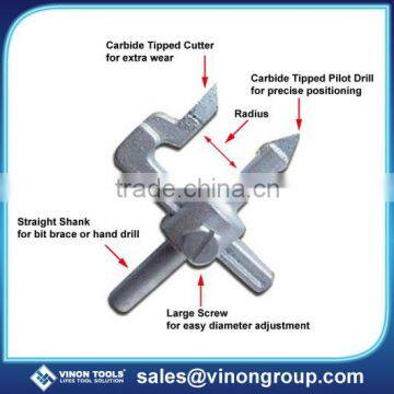 Adjustable Tile Hole Cutter, TCT Ceramic Tile Cutter