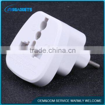 2016 New Trendy Products White Socket Travel Plug Adapter photo-2