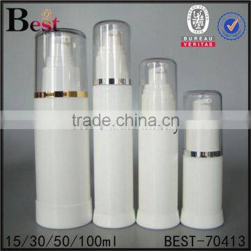 Promotion Cosmetic Personal Care Beard Oil Lotion Detergent Essential Oil Pomade PP White 100ml Plastic Bottle for Oil With Pump photo-3