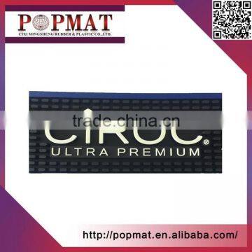 High Quality Customized Waterproof Soft Pvc Bar Mat With Promotion 3D Embossing Logo photo-2