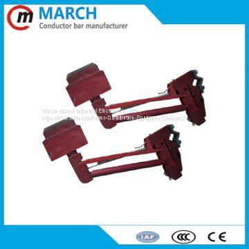 100a conductor bar for overhead crane 3 in 1 busbar collector