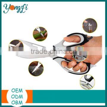 8-in-1 Multi-Purpose Utensils With Magnetic Holder Multifuntional Kitchen Scissors photo-2