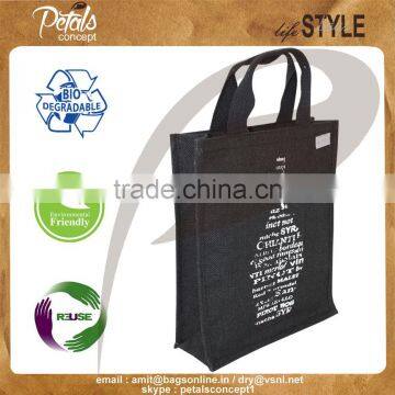 Three Bottle Jute Bag for Wine Shopping photo-2