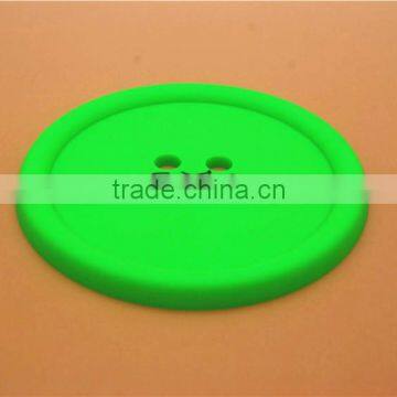 Custom Rectangle Soft Pvc Coaster/rubber Round Cup Coaster/silicone Circle Mat photo-5