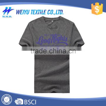 softextile cheap printing wholesale slim fit t shirt for men