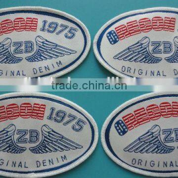 The Best Selling Machine Cheap Woven Patch for Garment Clothes in Qingdao photo-2