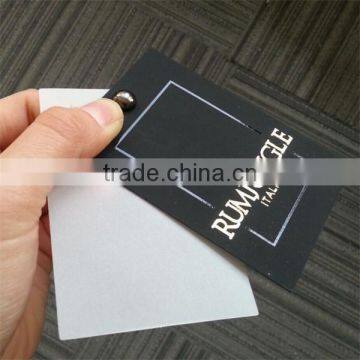 2017 Factory direct wholesale custom hair extension paper hang tags