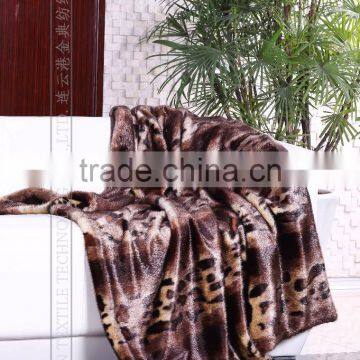 New Style Mink Fur Blanket Factory Price High Quality Wholesale