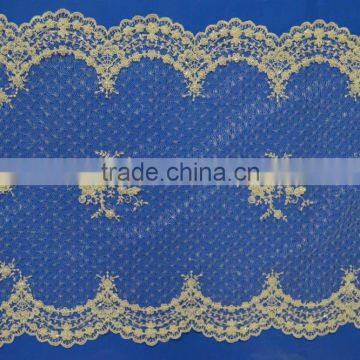 Handmade beaded embroidery tablecloth lace table cloth for weddings