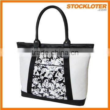 2015 Cheap bag stock Lady PVC Tote Bag inventory 150711o