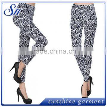 2017 Wholesale OEM Services Women 92% Polyester 8% Spandex Brushed Legging photo-5