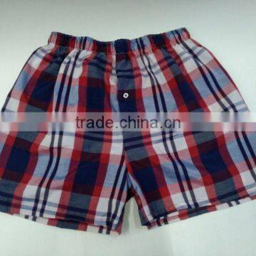 2015 fashion woven boxers cheap materia