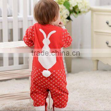Latets Toddler Infant Baby One Piece Winter Knitted Playsuit Romper photo-2