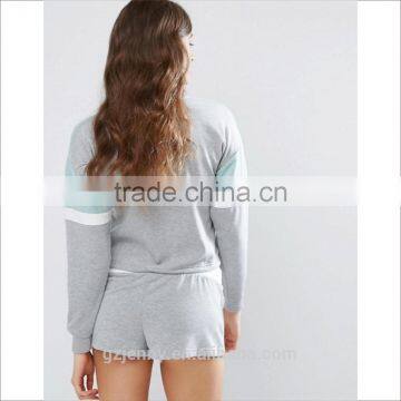 Chinese Factory Supply New Models Tops And Shorts Summer Pajamas Women photo-3