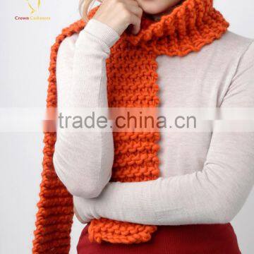 3gg Warm Cashmere Merino Wool Lady Knit Scarf Womens photo-3