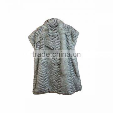 Long Mink Fur Coat Women Sleeveless Coats New Fashion Ladies Fur Jacket photo-5