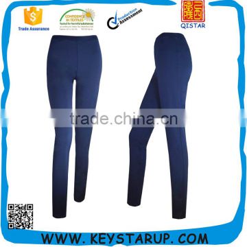 Women's High Waist Blue Pants Jogger Pants Girls Sexy Nylon Yoga Pants Running Leggings