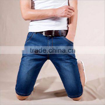 2016 Cotton Shorts Men New Short Jeans With Good Elasticity photo-5